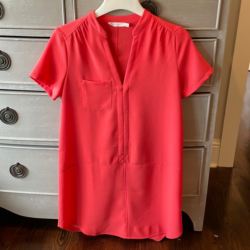 Lush small coral dress